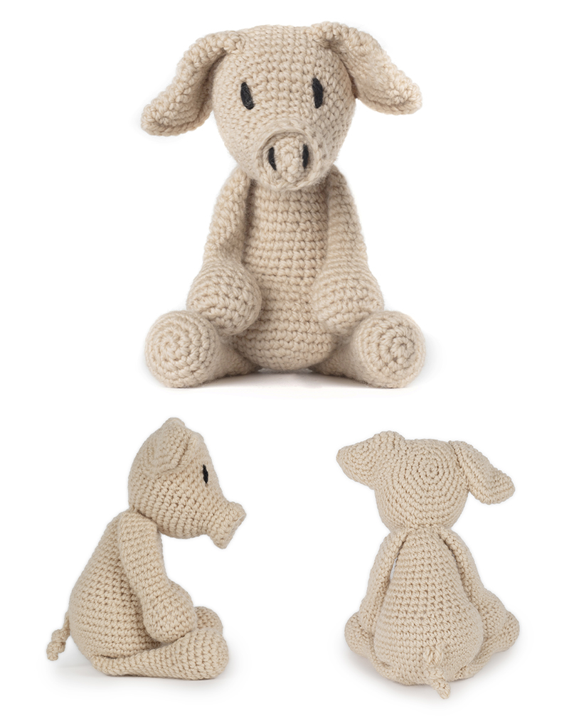 toft richard the pig amigurumi crochet animal